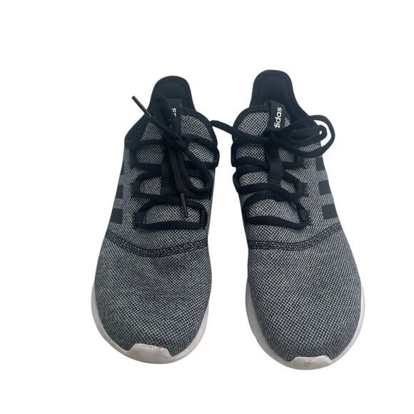 adidas Women's Cloudfoam Pure 2.0 Running Shoes, Black/Black/White Size 10 - Picture 2 of 15